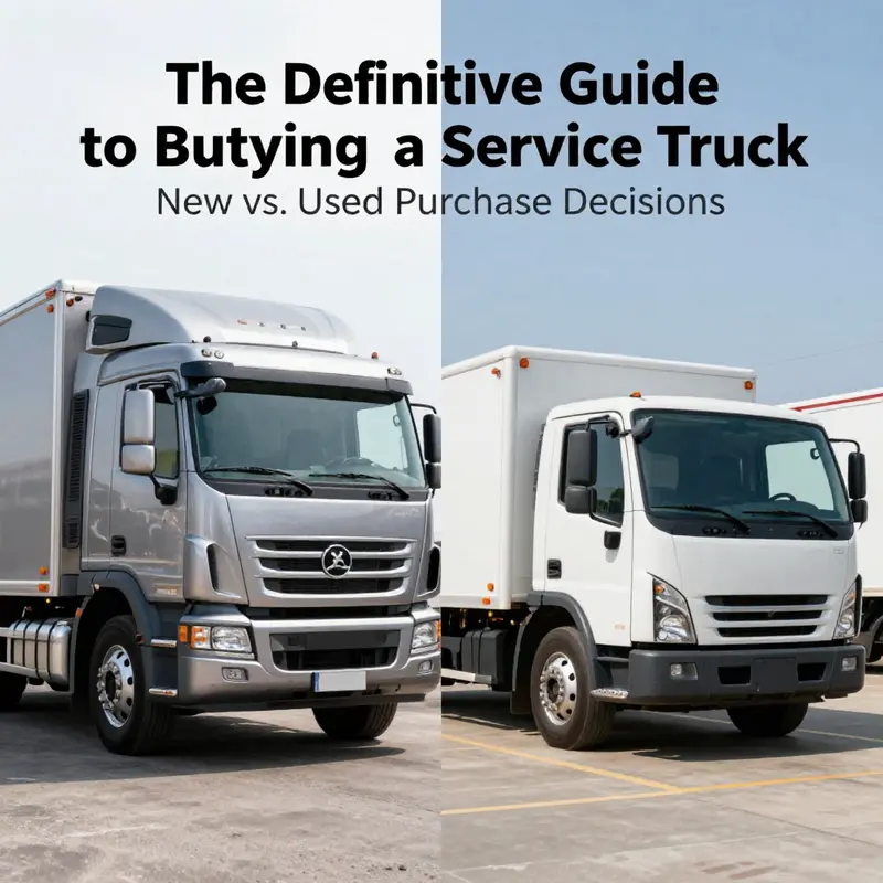 Professionals assessing their service truck needs based on industry requirements.