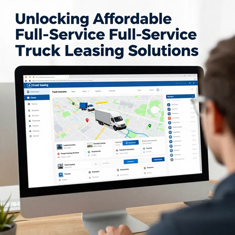 Professionals collaborate to outline their specific truck leasing needs.