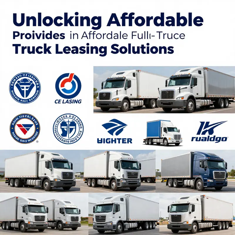 Professionals collaborate to outline their specific truck leasing needs.