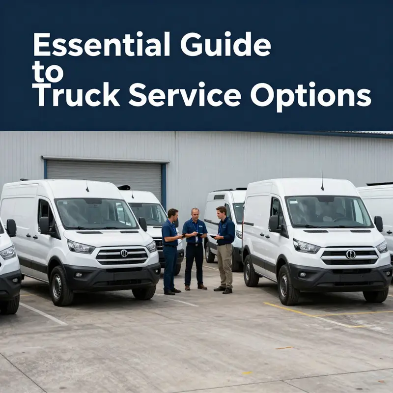 A technician conducts maintenance on a Rivian truck using mobile service equipped with the latest tools.