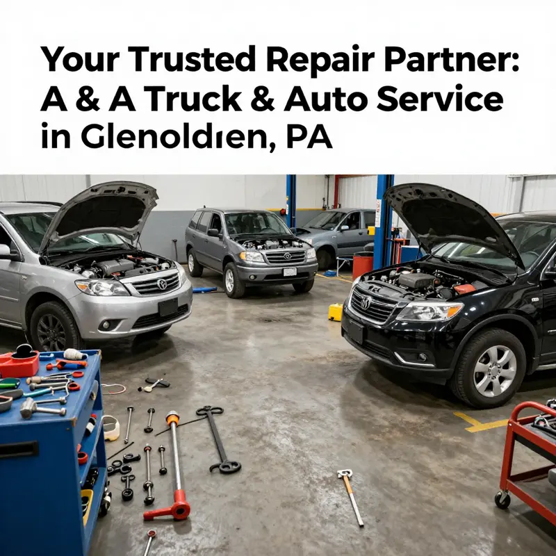 A comprehensive view of A & A Truck & Auto Service, highlighting its dedication to quality and professionalism.