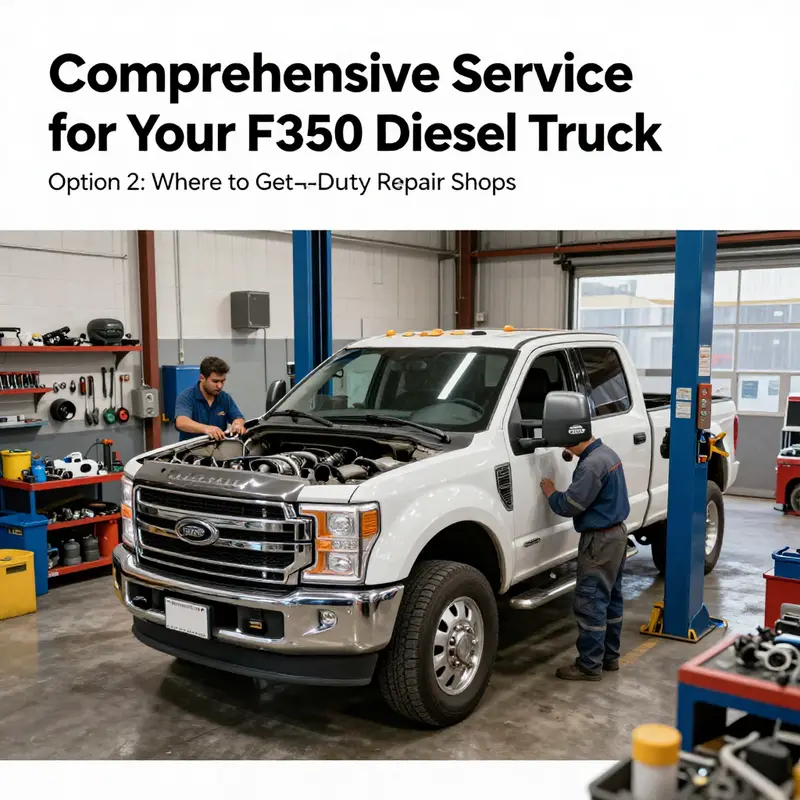 Ford dealerships offer comprehensive services for your F-350 diesel truck, ensuring expert care.