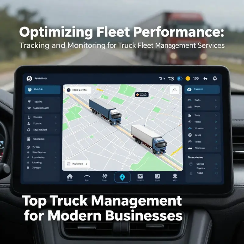 A dashboard displaying real-time tracking data vital for effective fleet management.