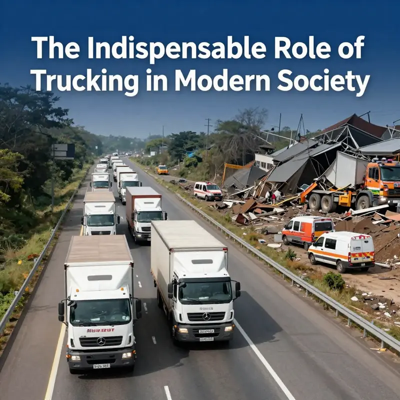 Trucking operations are essential for maintaining goods supply during crises.