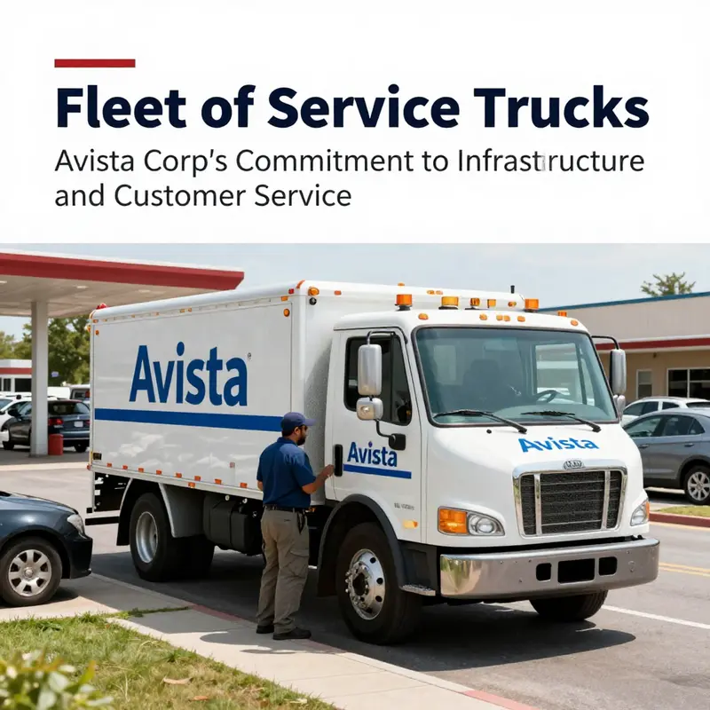 Avista Corp’s fleet of service trucks reinforces its operational capabilities.
