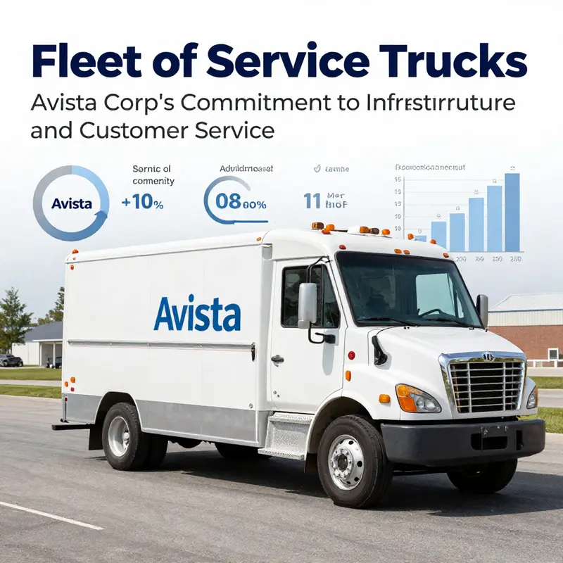 Avista Corp’s fleet of service trucks reinforces its operational capabilities.