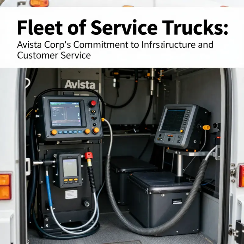 Avista Corp’s fleet of service trucks reinforces its operational capabilities.