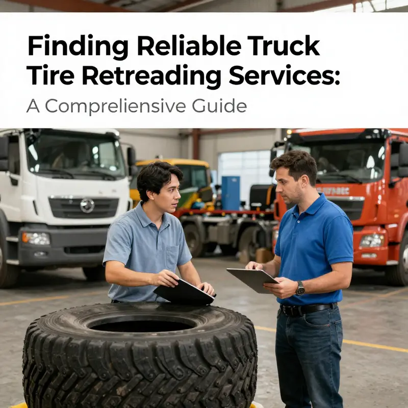 Using specialized industry directories to locate reliable truck tire retreading services.