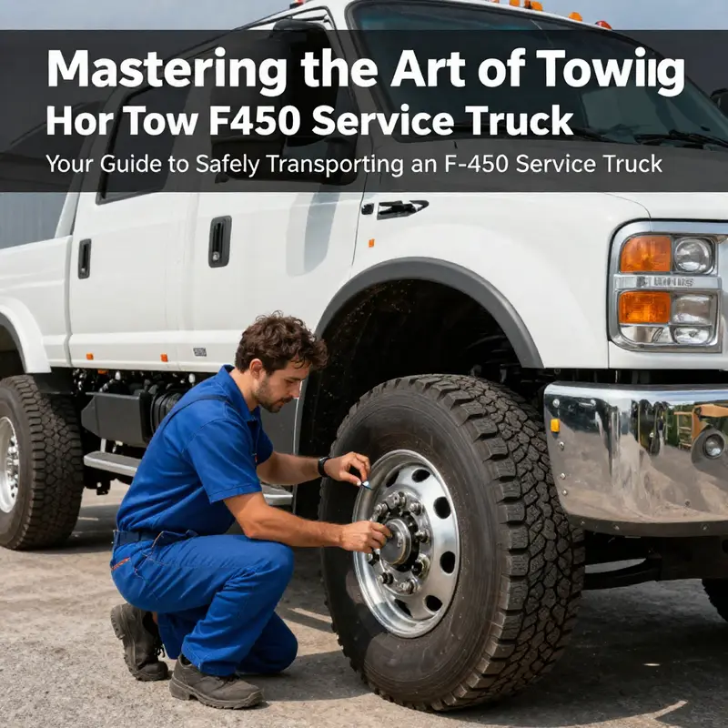 Examining the towing capacity specifications of the Ford F-450.