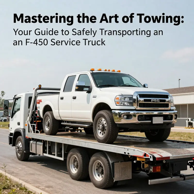 Examining the towing capacity specifications of the Ford F-450.