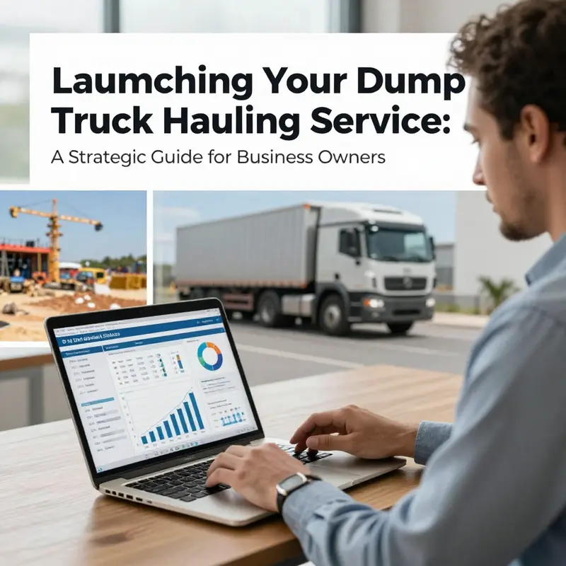 Market research is essential for understanding the demand for dump truck hauling services and identifying opportunities in various industries.