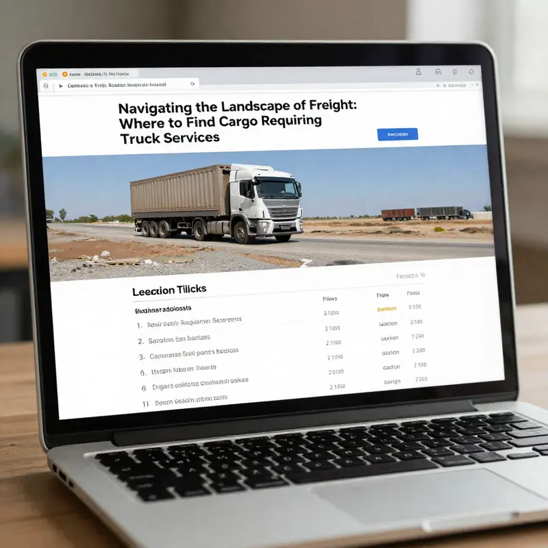 User-friendly platforms facilitate connections between shippers and truck drivers, enabling rapid cargo assignment.