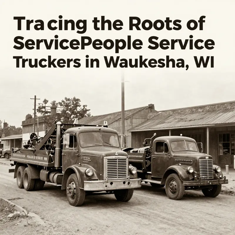 A historical glimpse into Waukesha’s early trucking industry.