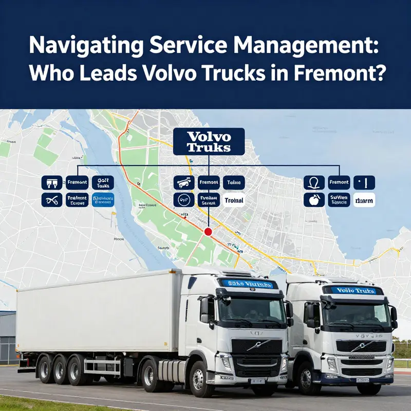The service department at the Fremont Volvo Trucks location, where customer needs are managed.