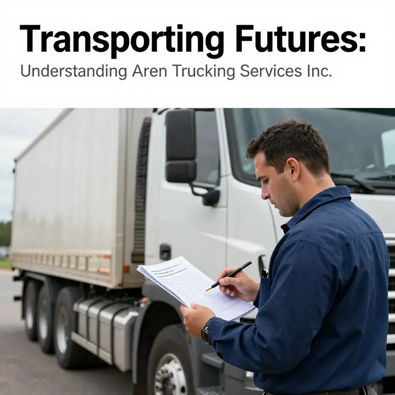 The operational hub of Aren Trucking Services Inc, a pivotal point in logistics and supply chain management.