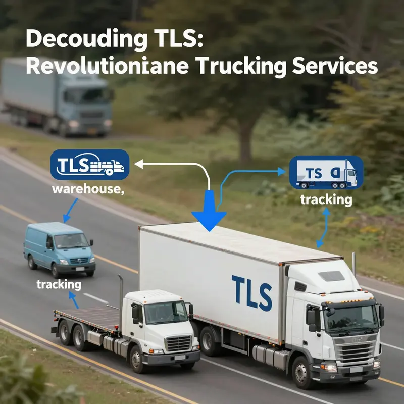 A logistics yard bustling with trucks, exemplifying the essence of Transportation and Logistical Services in the trucking industry.