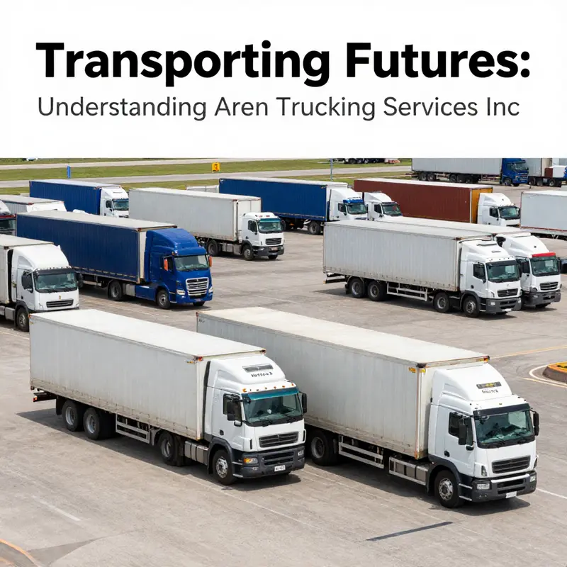 The operational hub of Aren Trucking Services Inc, a pivotal point in logistics and supply chain management.