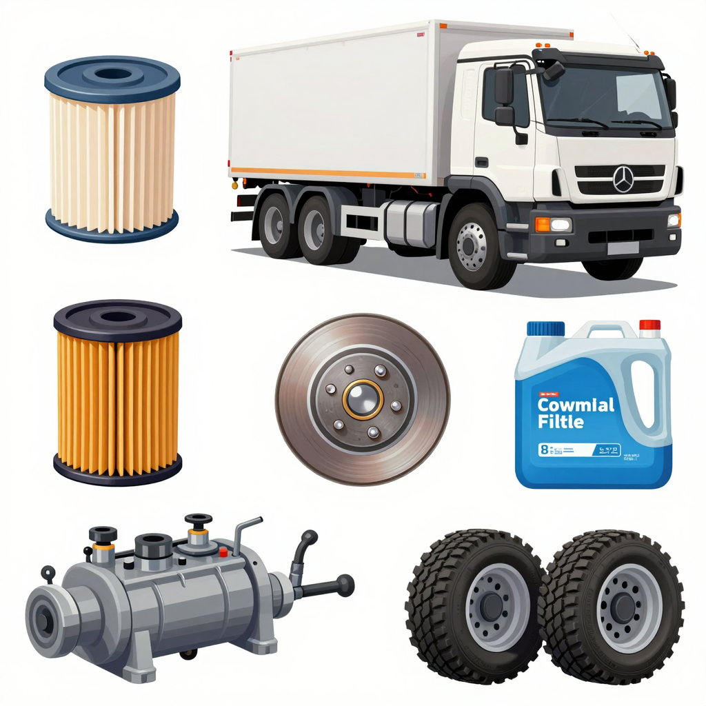 Key Truck Service Components