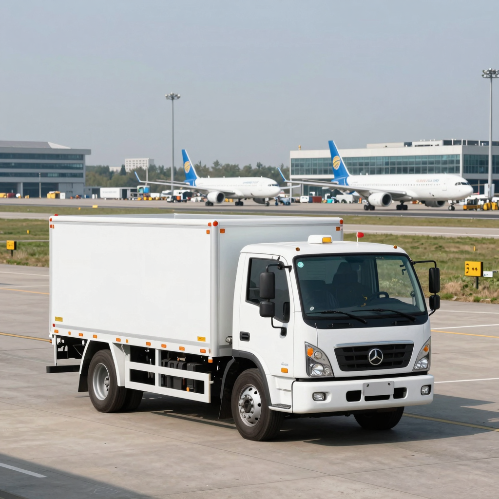Service Truck at Airport
