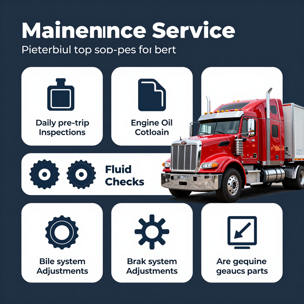 Peterbilt Service Truck Maintenance Tips
