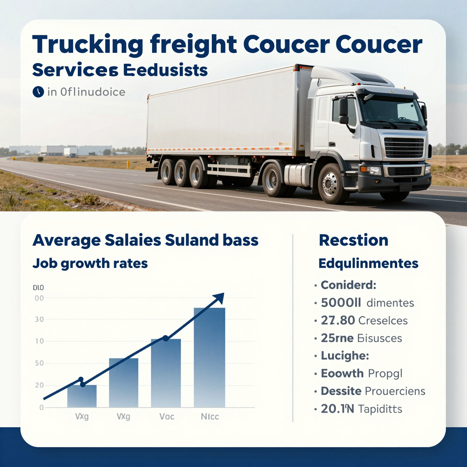 Employment Statistics in Trucking Freight/Courier Services