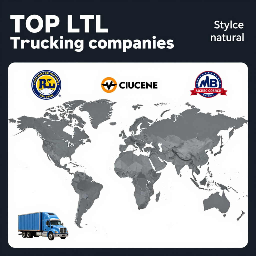 Infographic of Top LTL Trucking Companies