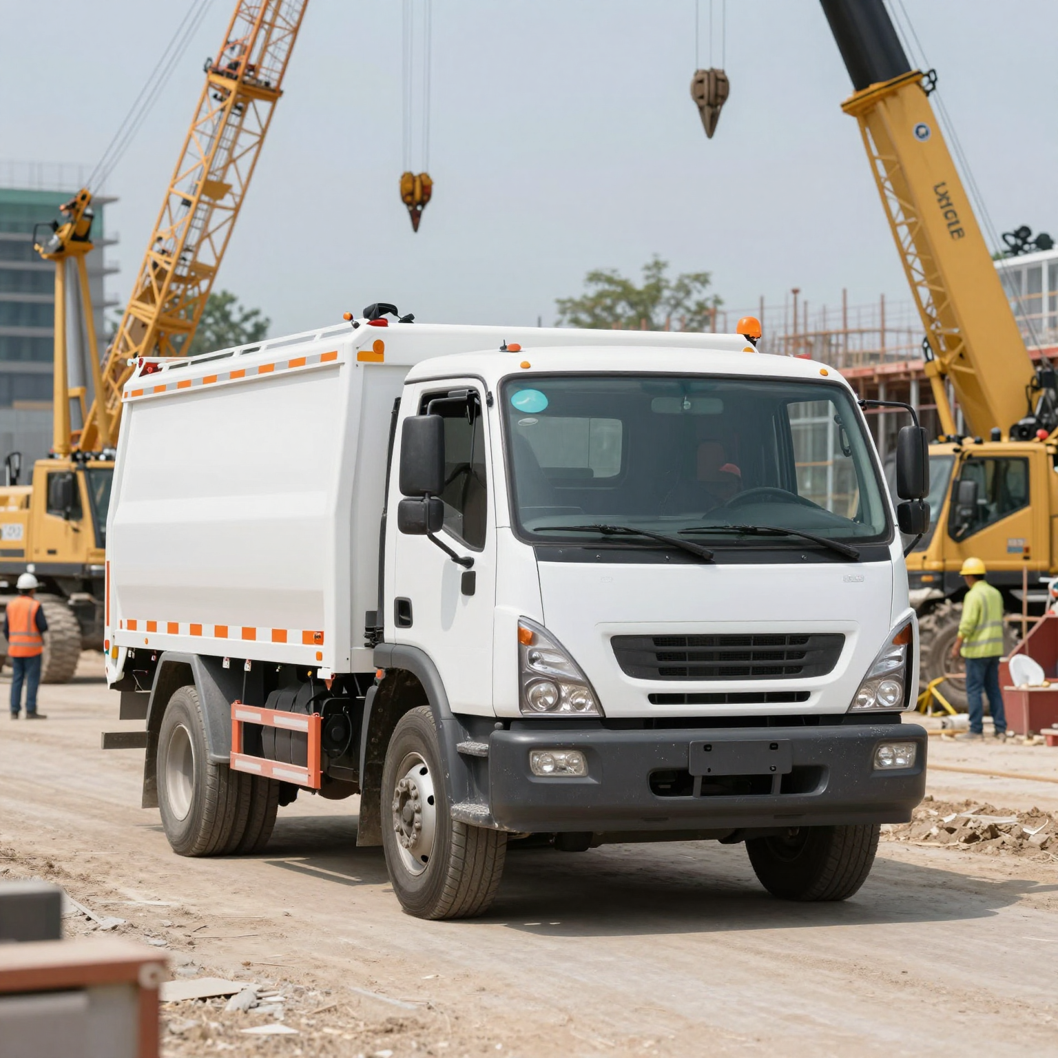 Service Truck in Action