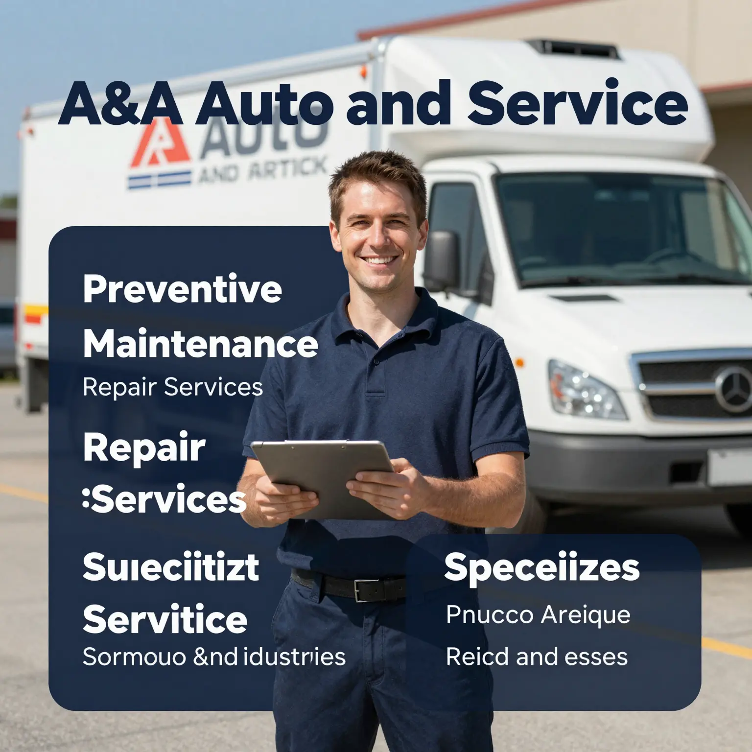 A&A Auto and Truck Service Offerings