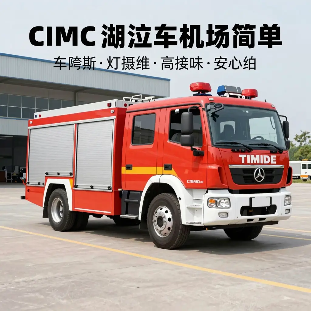 Airport Fire Truck Features