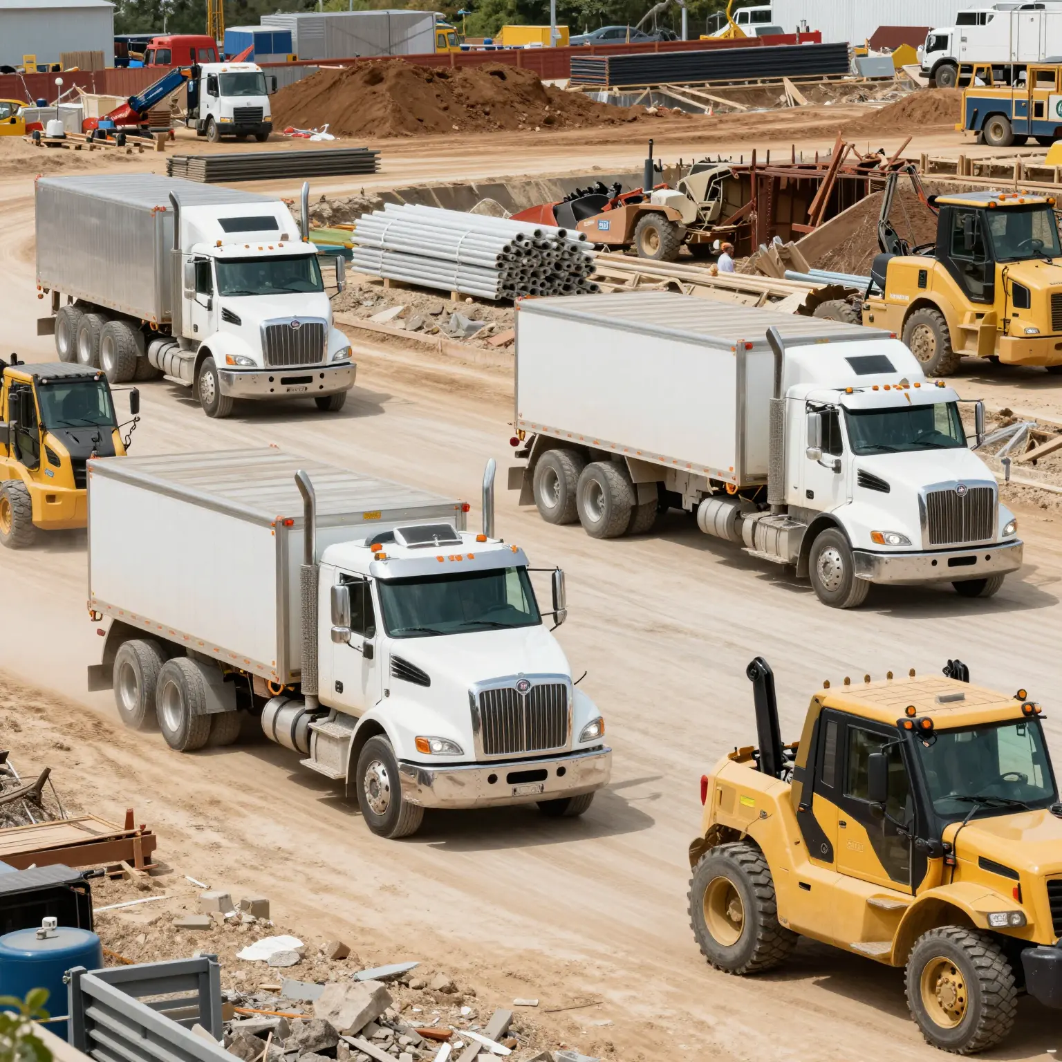 Trucks in Action