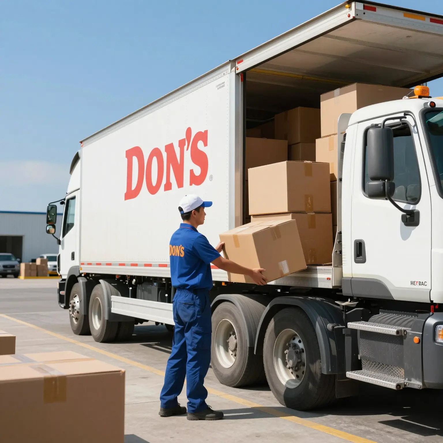 Don's Trucking at Work