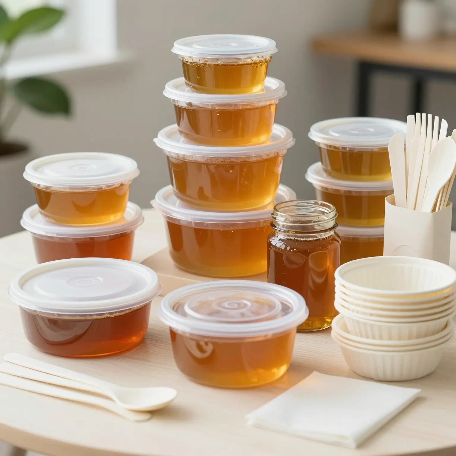 Food-grade Plastic Containers for Honey