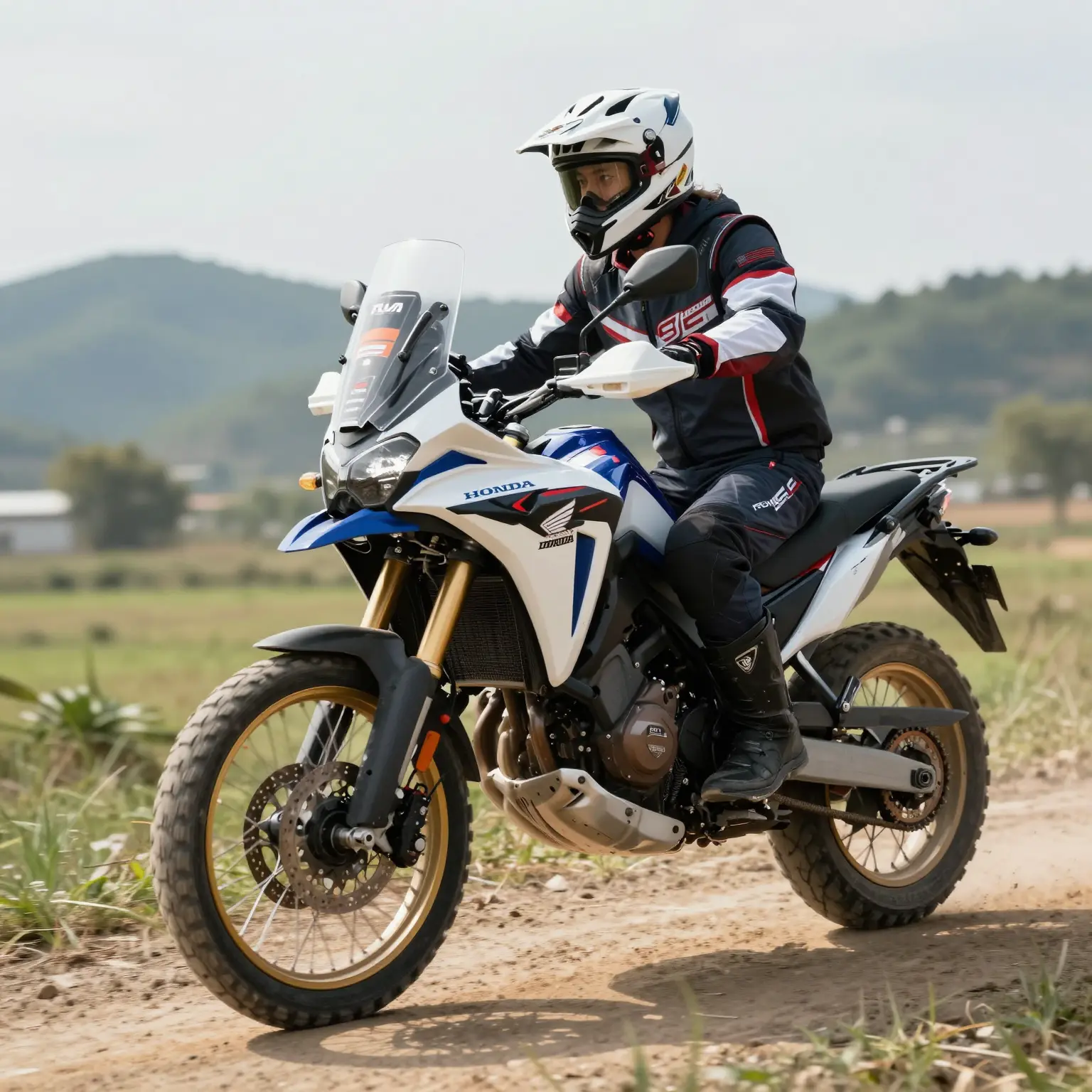 Honda Transalp 600 in Rally Raid