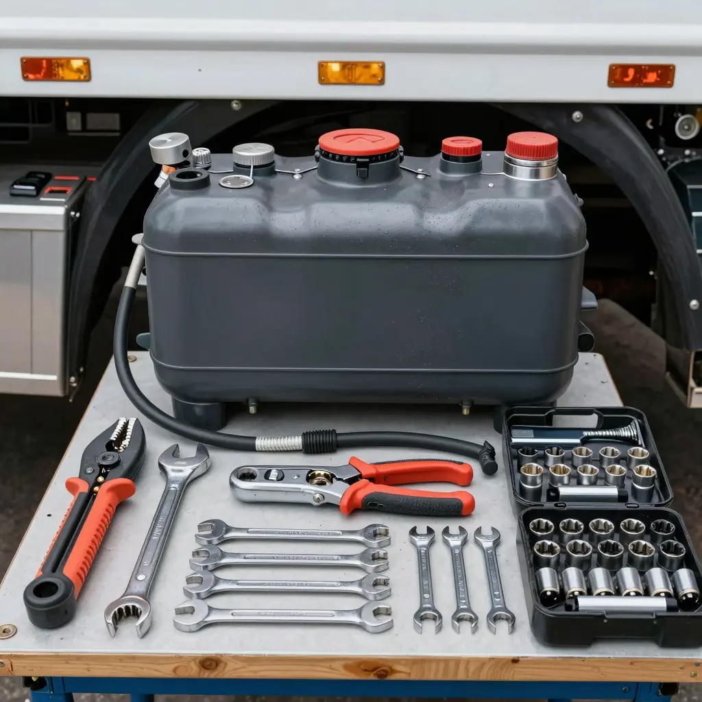 Tool Kit for Installing Auxiliary Fuel Tank