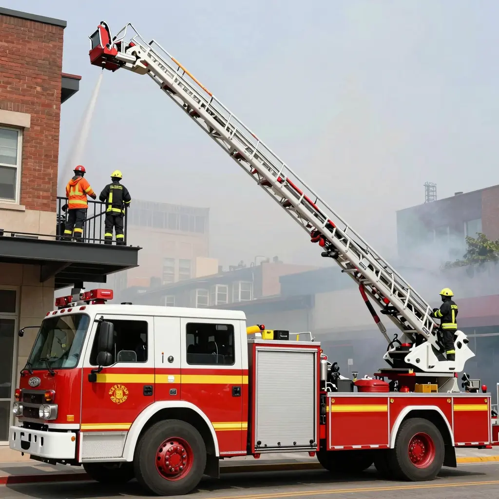 Ladder Fire Truck