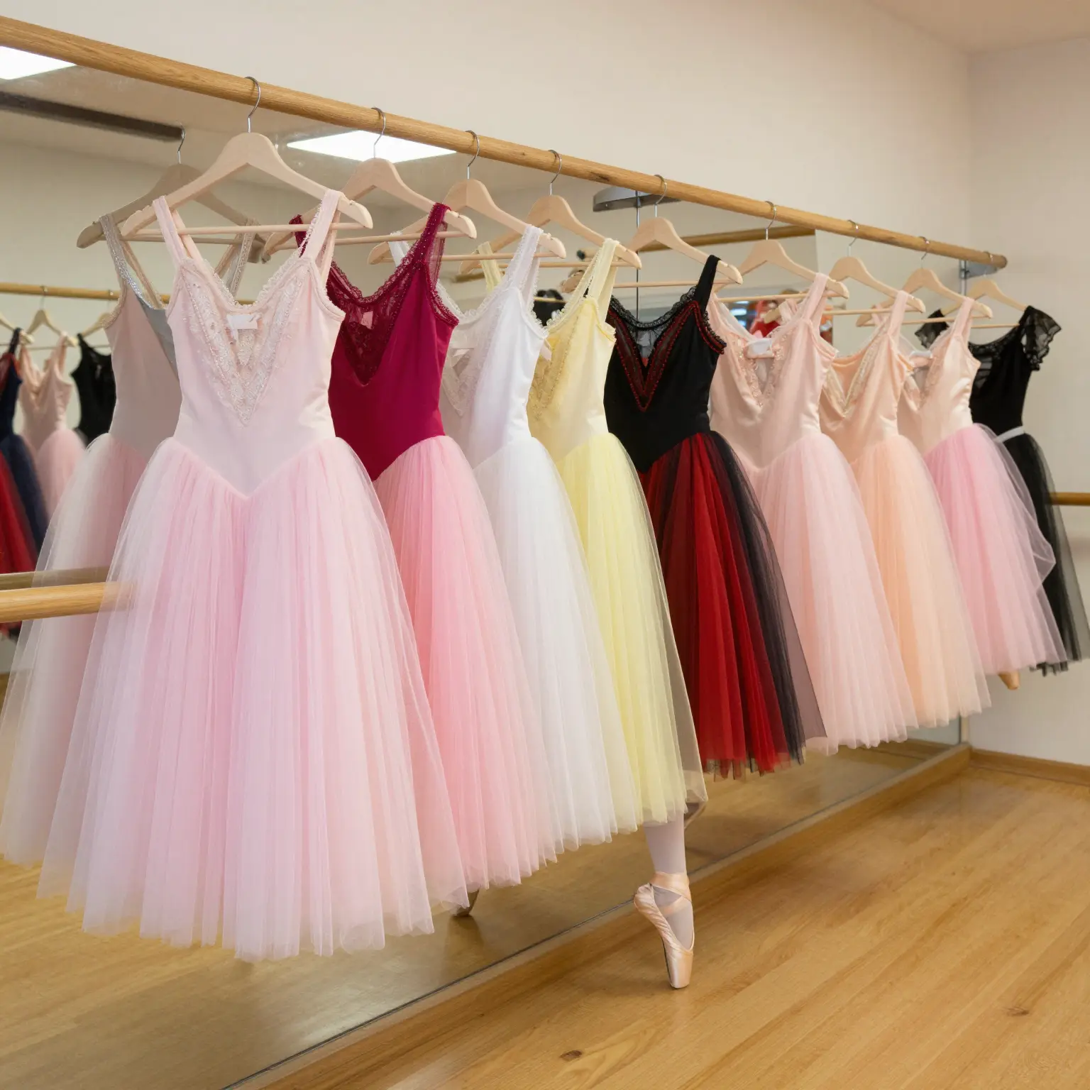 Ballet Studio with Tutus
