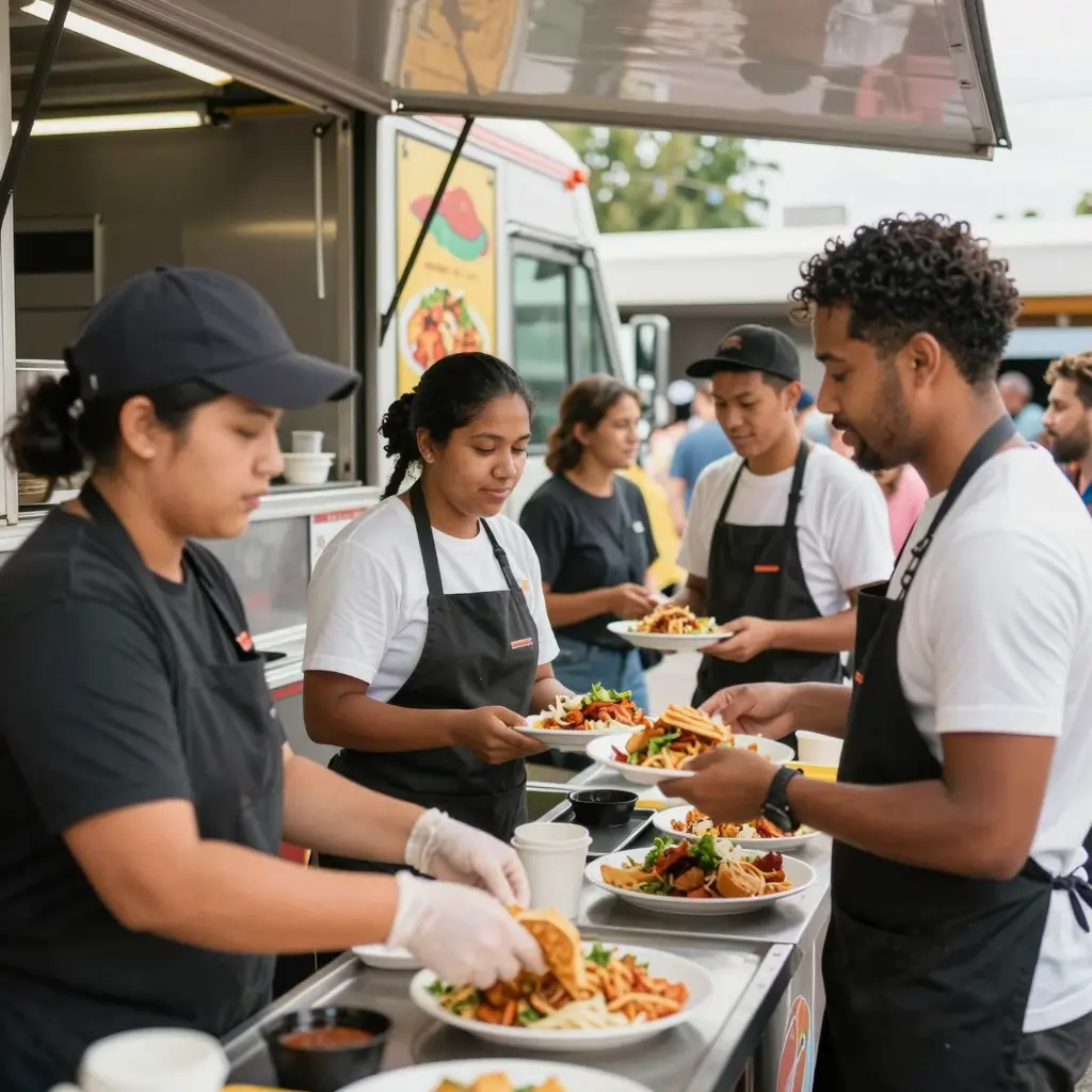 Food Service Truck Workers