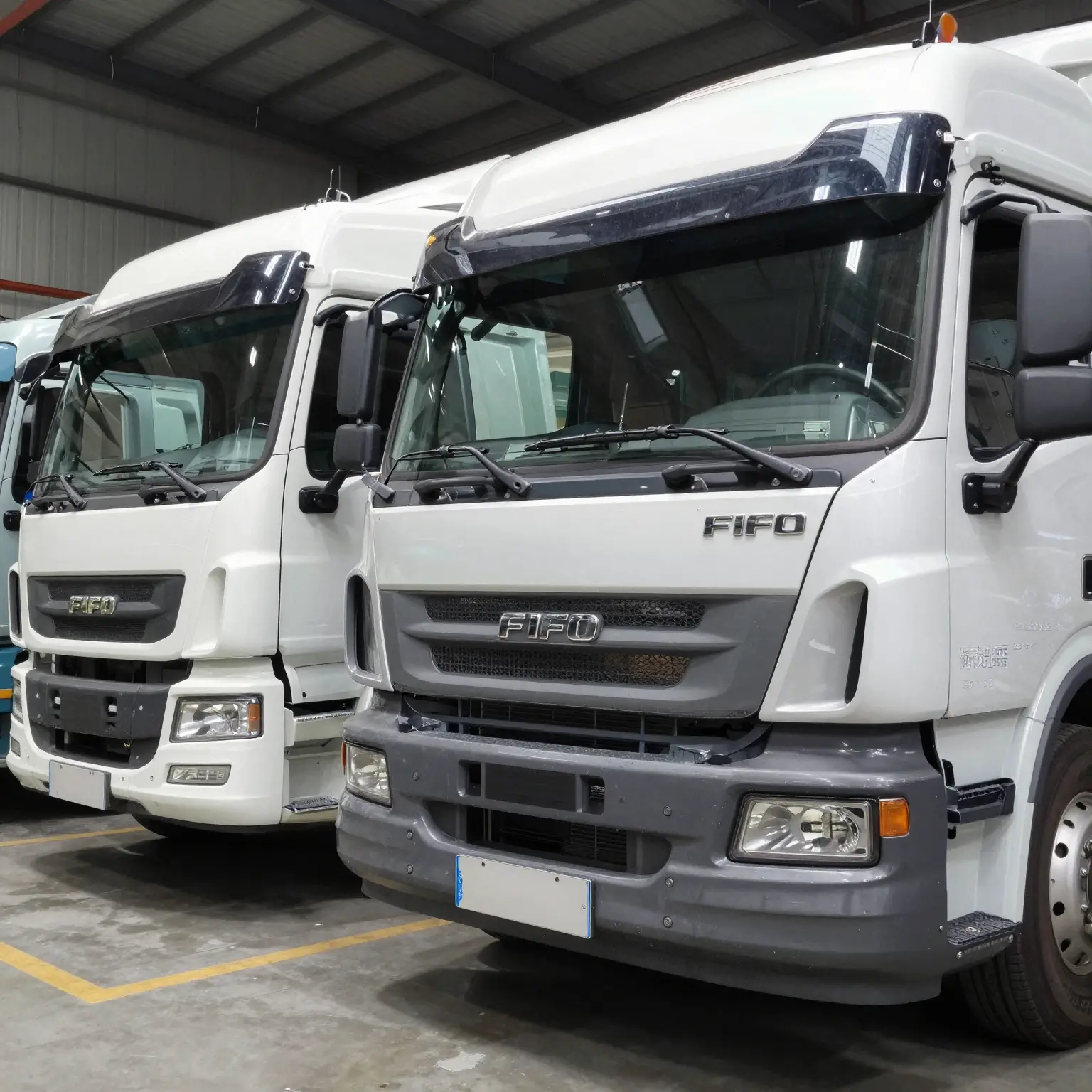 Advanced truck fairings for F-IFO trucks highlighting durability and customization features